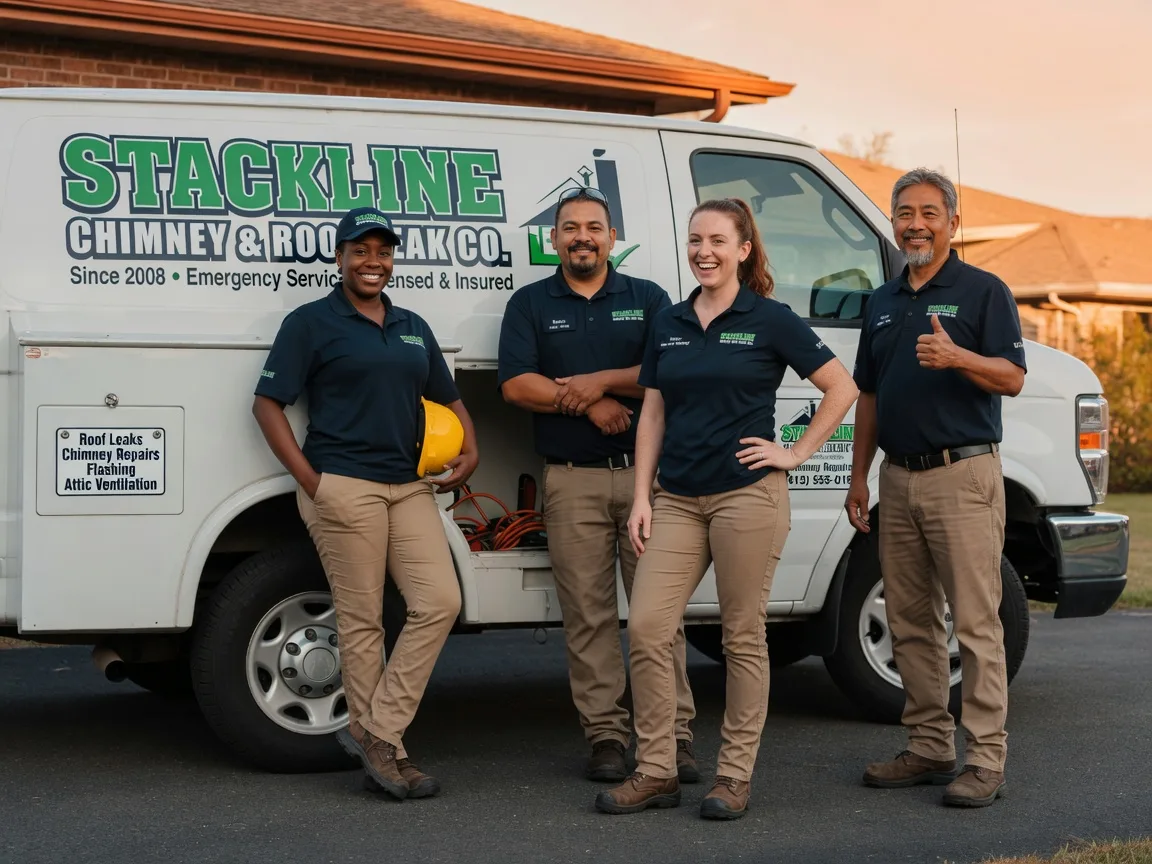 Chimney flashing repair company in Atlantic, PA